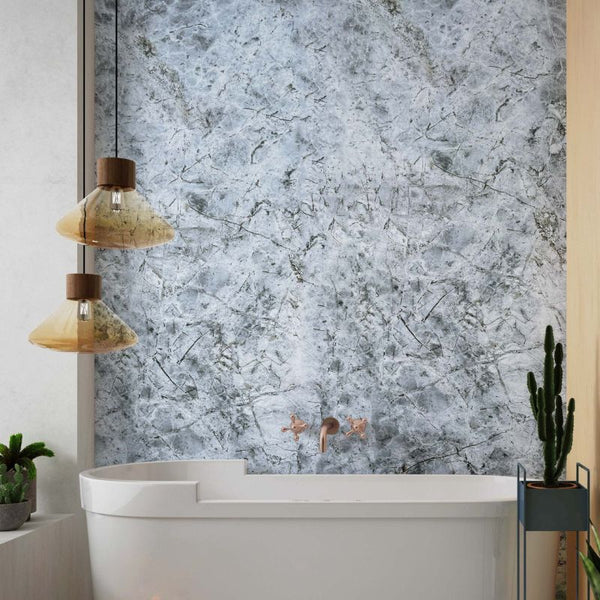 Buy Pacific Blue Marble | Shower Paneling | The Panel Company