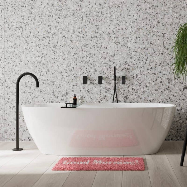 Positano Grey Terrazzo | ShowerWall Paneling