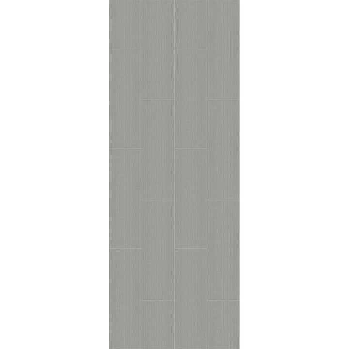 Grey wood texture laminate flooring, modern seamless wooden floor paneling, minimalist interior design background, vertical gray hardwood surface, durable laminate material.