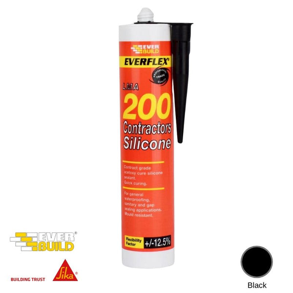 Silicone 200 Contractors Black LMA C3 Size