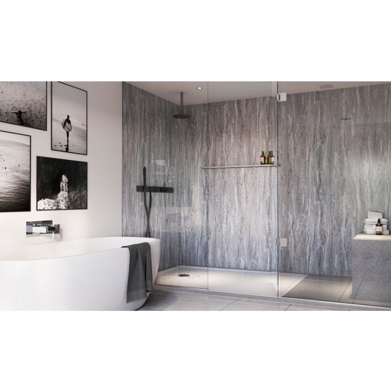 Buy Blue Toned Stone | ShowerWall | The Panel Company