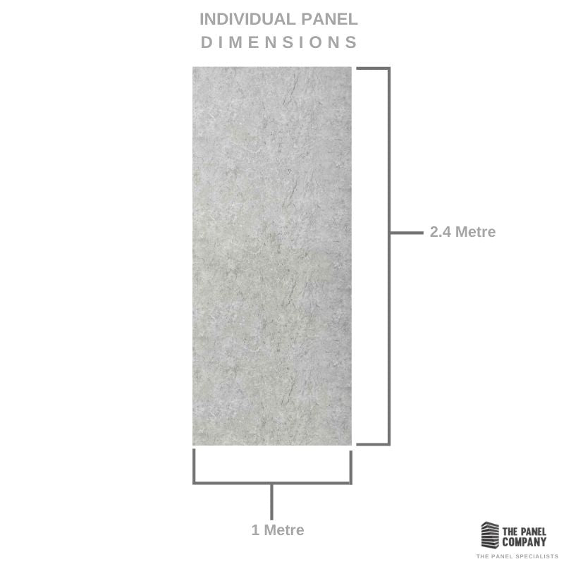 Buy Premium Grey Stone Marble Shower Board | The Panel Company