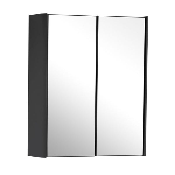 Cayo 500mm Mirror Cabinet Anthracite | Kartell | The Panel Company