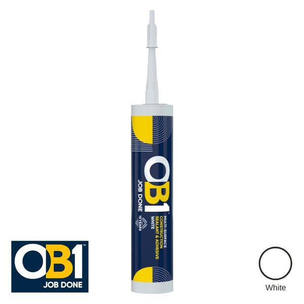 SiroFlex OB1 Grip & Grab Adhesive - White